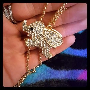 Baby symbol pendant and chain